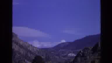 New Mexico USA (1973): Rolling Hills And Winding Roads With The Scenery Of Rolling