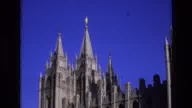 Salt Lake City Utah USA (1973): Prodigious Architecture Of A Church That Was