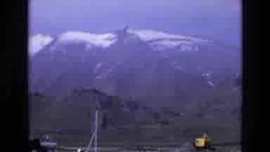 Salt Lake City Utah USA (1973): Snowy Mountains In The Back