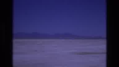 Salt Lake City Utah USA (1973): Pan Shot Of Winter Mountains