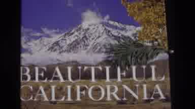 San Francisco California USA (1973): Video Entitled "Beautiful California" With