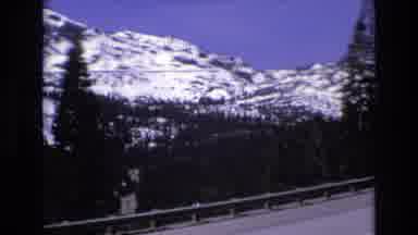 San Francisco California USA (1973): A Mountain Highway With A Range Of