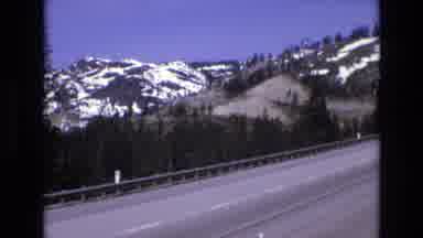 San Francisco California USA (1973): The Cars Are Riding On The Highway Near A