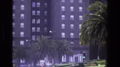 San Francisco California USA (1973): Tall Building By A Busy Southern Road