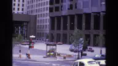 San Francisco California USA (1973): Quite An Empty Plaza In The Middle Of The
