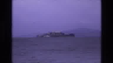 San Francisco California USA (1973): Naval Battleship Standing Guard Along The