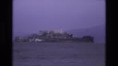 San Francisco California USA (1973): Island In Body Of Water With Buildings On It