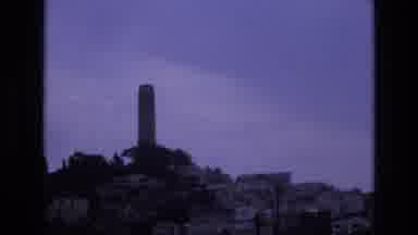 San Francisco California USA (1973): Tall Large Buildings Displayed In Small Towns