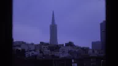 San Francisco California USA (1973): San Francisco Skyline In The 80'S