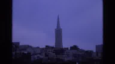 San Francisco California USA (1973): Front View Of Boat Tall Building Surrounded