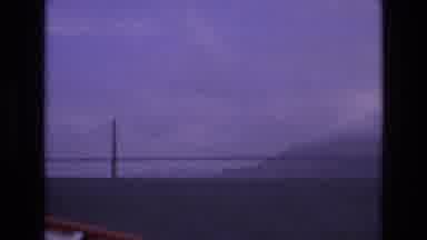 San Francisco California USA (1973): A Long Bridge Over A Large Body Of Water
