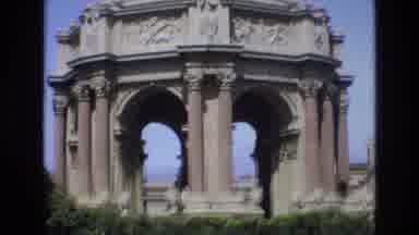 San Francisco California USA (1973): Big Structure Overlooking Body Of Water With