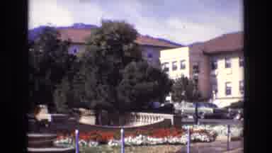 Colorado Springs Colorado USA (1974): Lovely Collection Of Buildings Around A