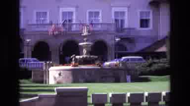 Colorado Springs Colorado USA (1974): Monolithic Building With Great Lawn And