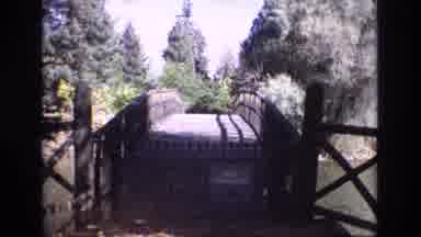 Colorado Springs Colorado USA (1974): Water Flowing Under A Bridge