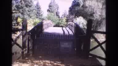 Colorado Springs Colorado USA (1974): Park Bridge Crossing Walkway