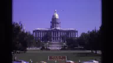 Denver Colorado USA (1974): Showing A Building From Different Angles