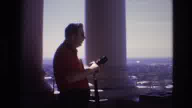 Denver Colorado USA (1974): A Delighted Photographer Notices He Is The Subject