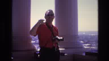 Denver Colorado USA (1974): Man Taking Beautiful Woman's Picture