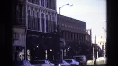 Denver Colorado USA (1974): Cars Parked Downtown In Front Of Storefronts