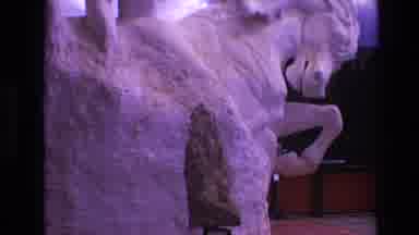 South Dakota USA (1974): Foot Traffic Around Horse Statue