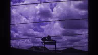 South Dakota USA (1974): Clouds Rolling On The Drive To The Mountain