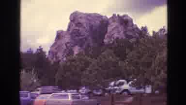 South Dakota USA (1974): Tourist Attraction 1970 Neat Cool Visit Rock Formation