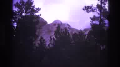 South Dakota USA (1974): Mount Rushmore View