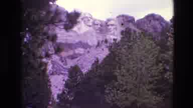 South Dakota USA (1974): Mount Rushmore From The Past