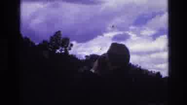South Dakota USA (1974): Man Takes Picture Of Nature