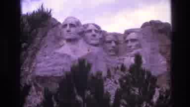 South Dakota USA (1974): Mount Rushmore National Memorial In The Black Hills