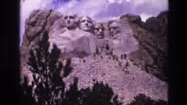 South Dakota USA (1974): Mount Rushmore Sculptures Of Presidents