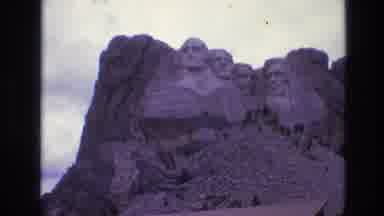 South Dakota USA (1974): The Four Presidents Carved Into Mt Rushmore