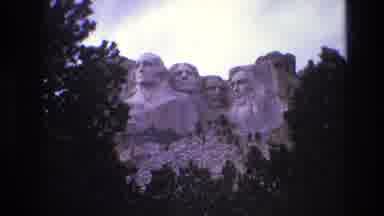 South Dakota USA (1974): Far And Close-Up Views Of Mount Rushmore