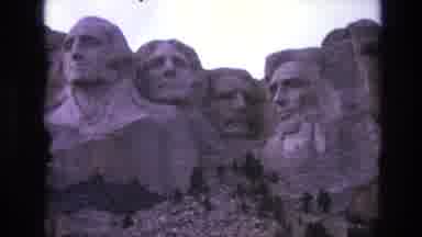 South Dakota USA (1974): Mount Rushmore Tourist Destination