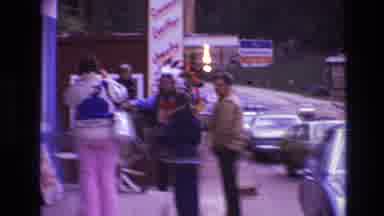 South Dakota USA (1974): Tourists Take Photographs With Native American Man