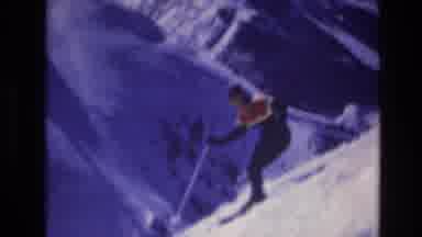 Vail Colorado USA (1974): Skier Mountain Downhill Ski Winter Sports Ski