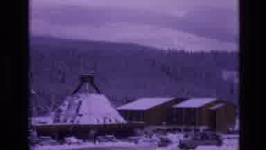 Vail Colorado USA (1974): Jeep Cherokee Powering Through Snowy Roads Of Colorado