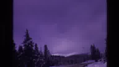 Vail Colorado USA (1974): Video Of Someone Videotaping While Someone Is Drive On