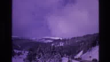 Vail Colorado USA (1974): A Stormy Mountain View