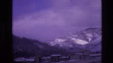 Vail Colorado USA (1974): Driving Through The Snowy Mountain Towns