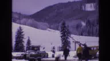 Vail Colorado USA (1974): Old Footage Of A Ski Resort