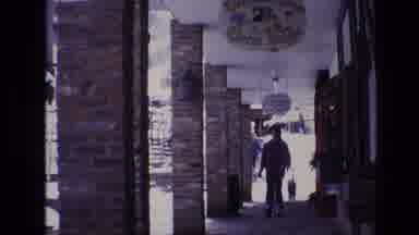 Vail Colorado USA (1974): People Walking In The Shopping Plaza Of A Ski Resort