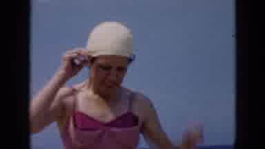 Cuba (1956): Activities At The Beach Swimming Lighthouse