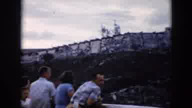 Cuba (1956): People Overlooking A Mountain