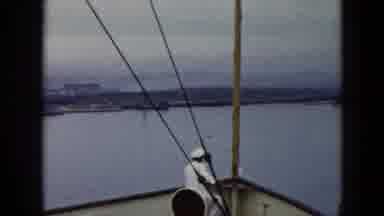 Cuba (1956): View Of Shore As Seen From Large Boat Traveling On River