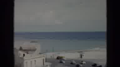 Cuba (1956): Urban Waterfront Commuter Route With Classic Cars