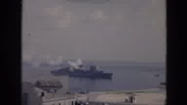 Cuba (1956): Steam Boat Ship Crossing By Dock