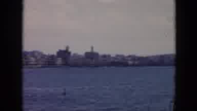 Cuba (1956): Ocean Front City Panoramic View