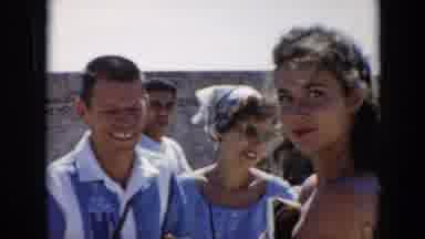 Cuba (1956): People In A Desert Ruin